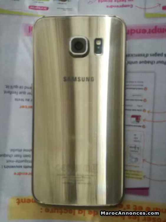 S6 edge gold - الدار البيضاء (3)