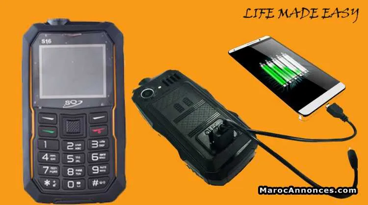 Vente téléphone sq mobile - الدار البيضاء (2)
