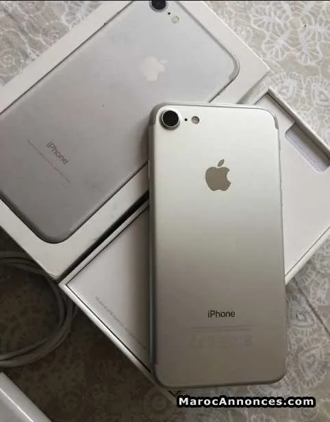 Iphone 7 128 g grise comme neuf - الدار البيضاء (2)