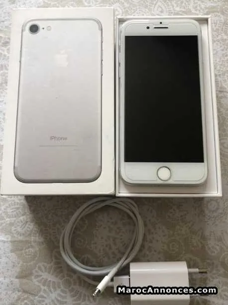 Iphone 7 128 g grise comme neuf - الدار البيضاء
