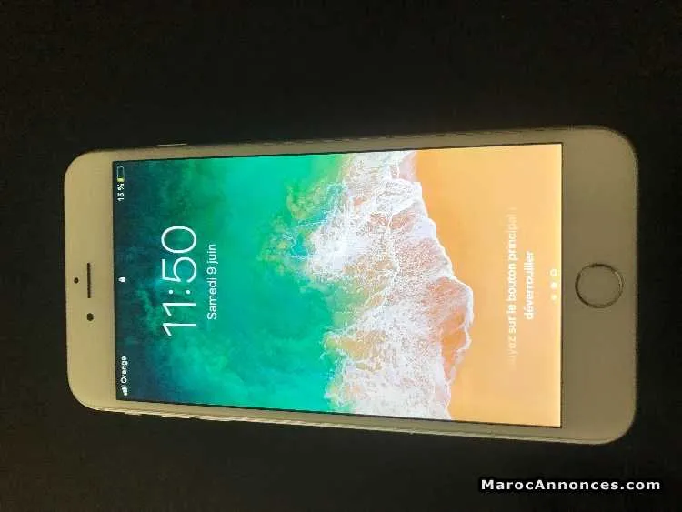 Iphone 6 plus 16gb blanc officiel - الدار البيضاء