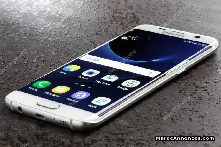 Samsung s 7 edge blanc - الدار البيضاء