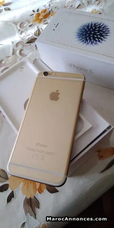 Iphone 6 gold  32go neuf du boutique à vendre - الجديدة