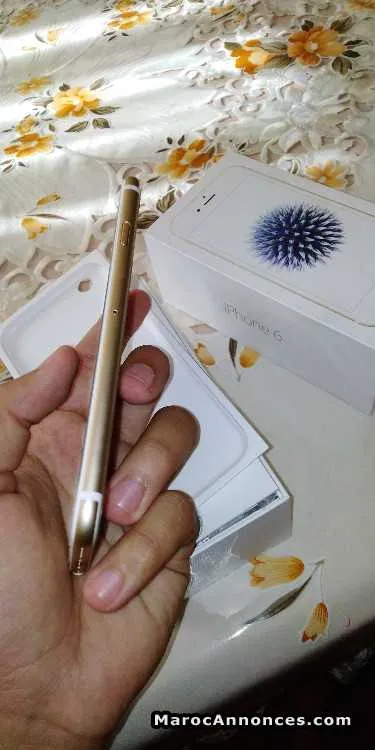 Iphone 6 gold  32go neuf du boutique à vendre - الجديدة (2)