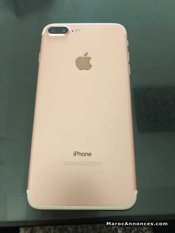Iphone 7 plus rose gold 128gb - الجديدة (2)