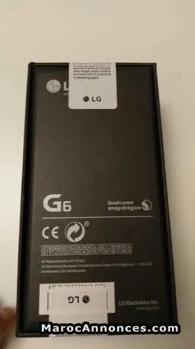 Lg g6 original noir - أكادير