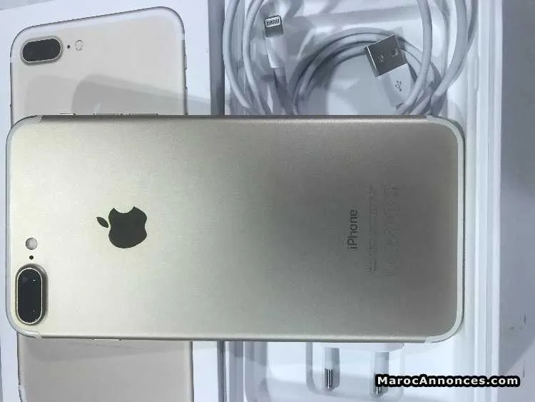 Iphone 7 plus 128 go silver - مراكش (3)