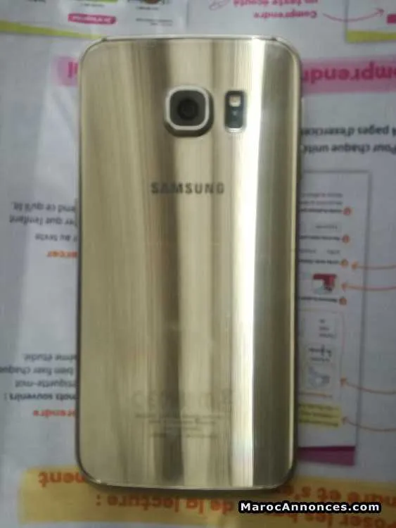 S6 edge gold - الدار البيضاء