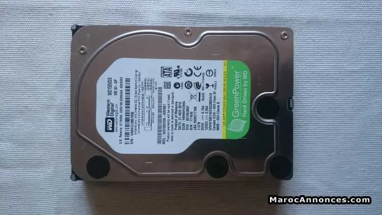 Disque dur sata  1,5 to wd - طنجة