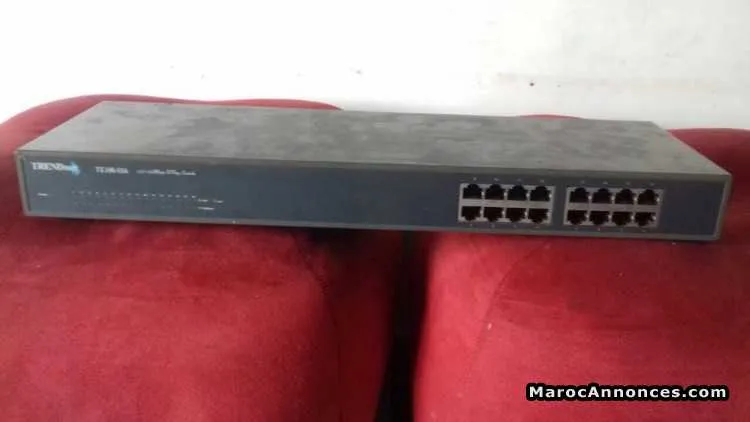 Switch ethernet trendnet te100-s16 - الدار البيضاء