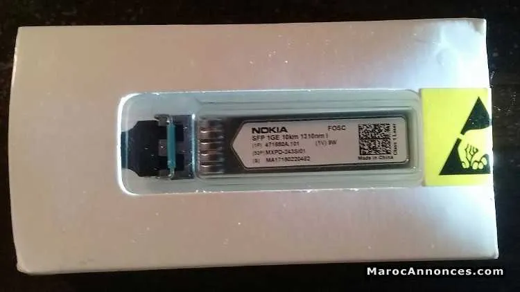 Sfp 1ge 10km 1310nm lx mono mode - الدار البيضاء