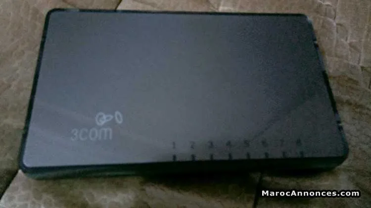 Switch informatique 3com 8 ports - طنجة