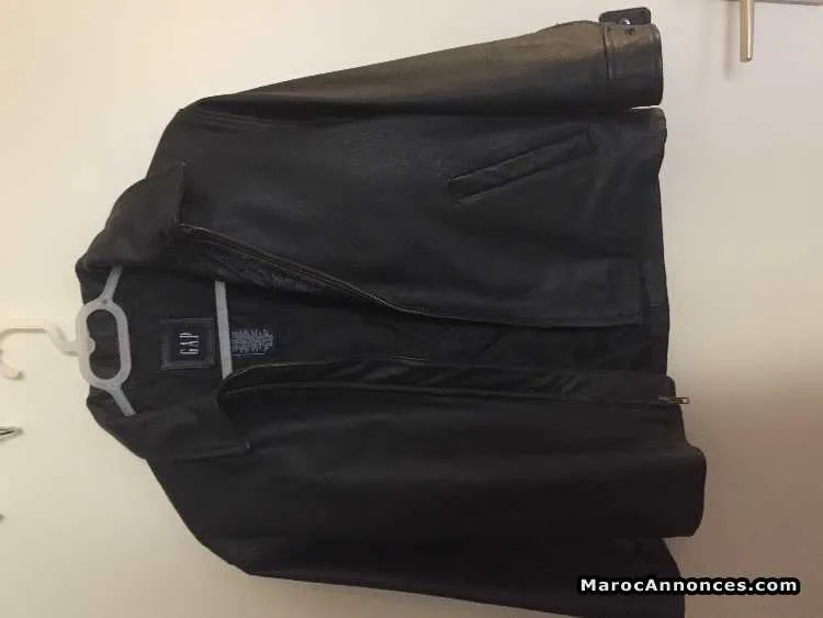 Veste en cuir - القنيطرة