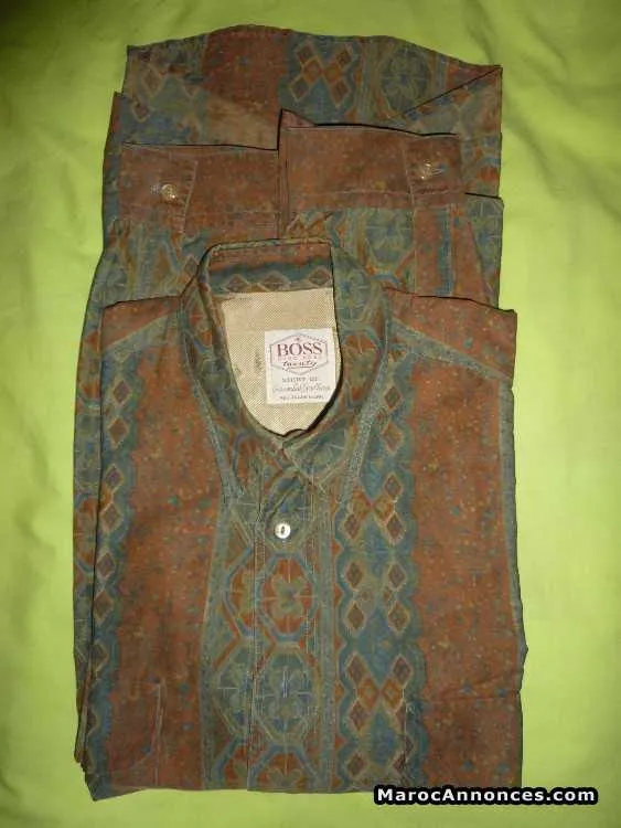 Chemise hugo boss originale taille l - الدار البيضاء