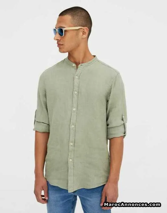 Chemise pull and bear original 2018 - الدار البيضاء