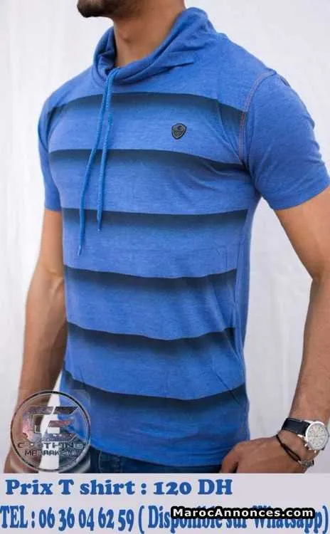 T-shirt & short ywslek 7tal dar - مراكش
