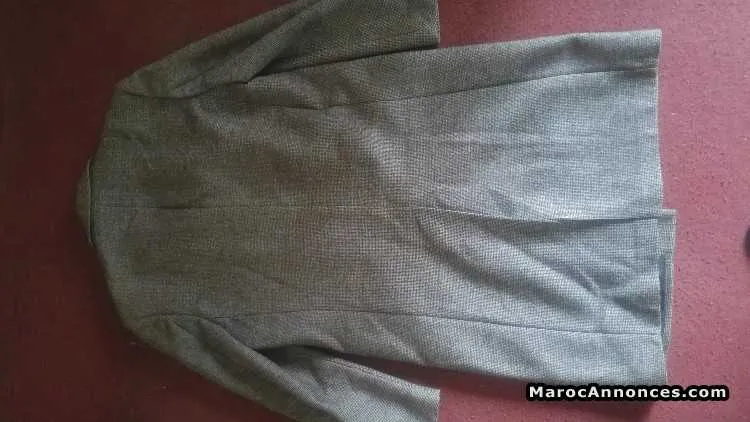 Manteau pure laine peignée - الدار البيضاء (3)