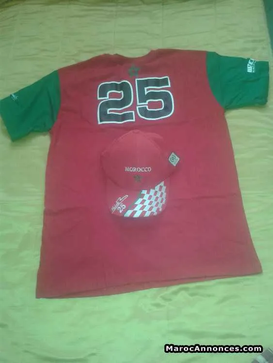 T-shirt et casquette mehdi bennani - الدار البيضاء
