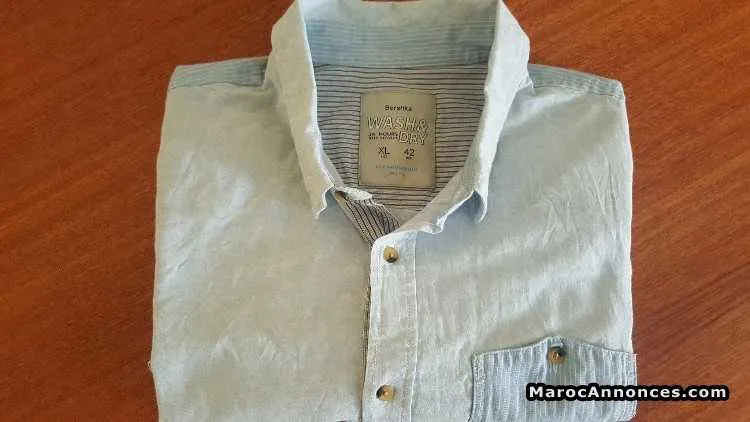 Chemise  bershka - مراكش (2)