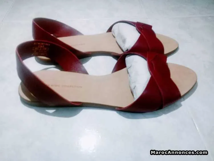 Sandale zara basic collection - الدار البيضاء