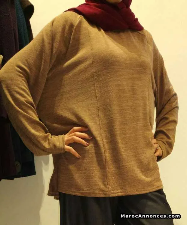 Pull en coton demi saison - الدار البيضاء (3)
