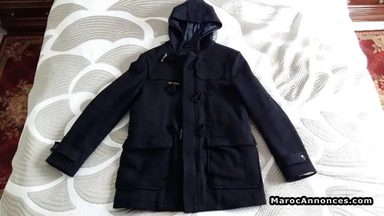 Manteau homme zara man taille large l - الرباط