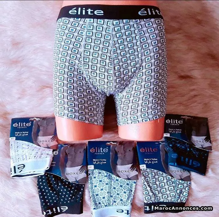 Pack 5 boxers + 5 chaussettes - الدار البيضاء (2)