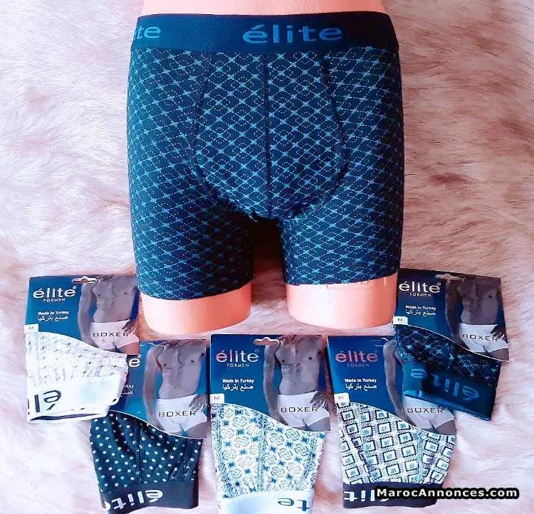 Pack 5 boxers + 5 chaussettes - الدار البيضاء (3)