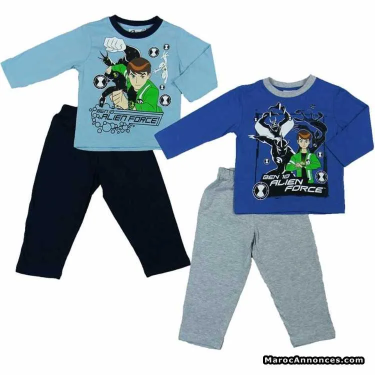 Pyjama imprimé ben 10 - الدار البيضاء