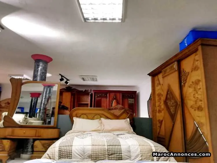 chambre à coucher armoire table de chevet - أكادير (3)