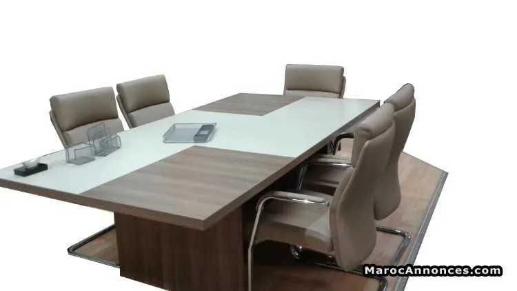 Table de réunion en promo - الدار البيضاء (2)