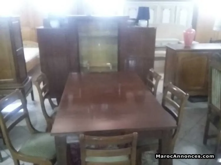 Salle à manger complete - الدار البيضاء