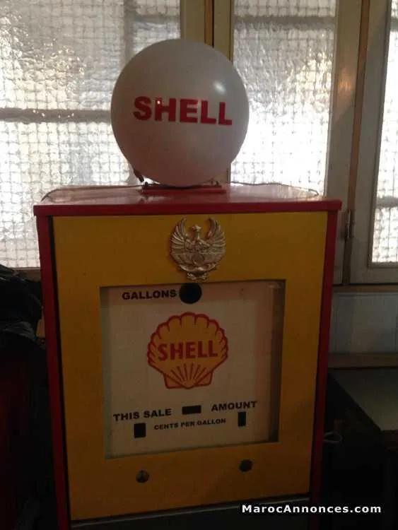 Gaz station shell décorative - الدار البيضاء (3)