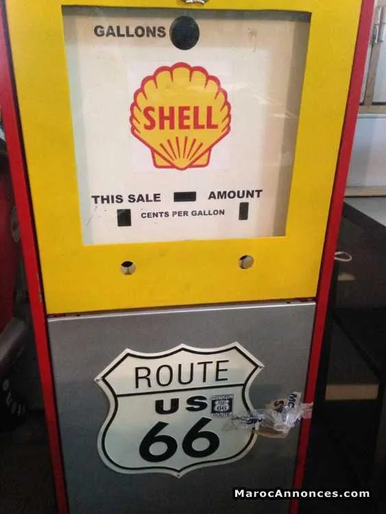 Gaz station shell décorative - الدار البيضاء (2)