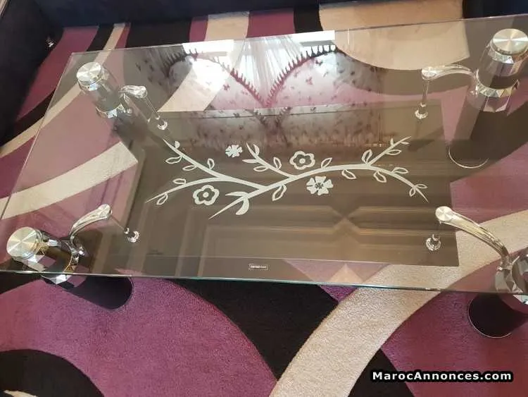 Table en verre - فاس