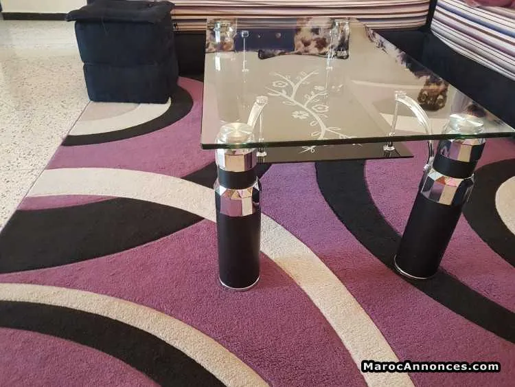 Tapis mauve pour salon à vendre le prix . - فاس (3)