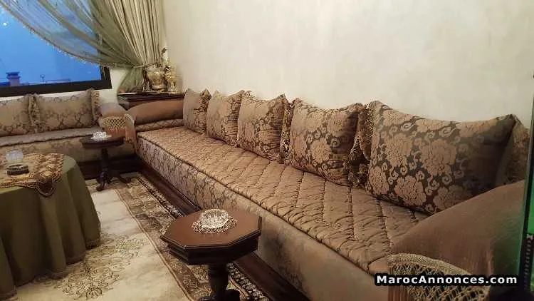 Vente salon marocain complet - الدار البيضاء (2)