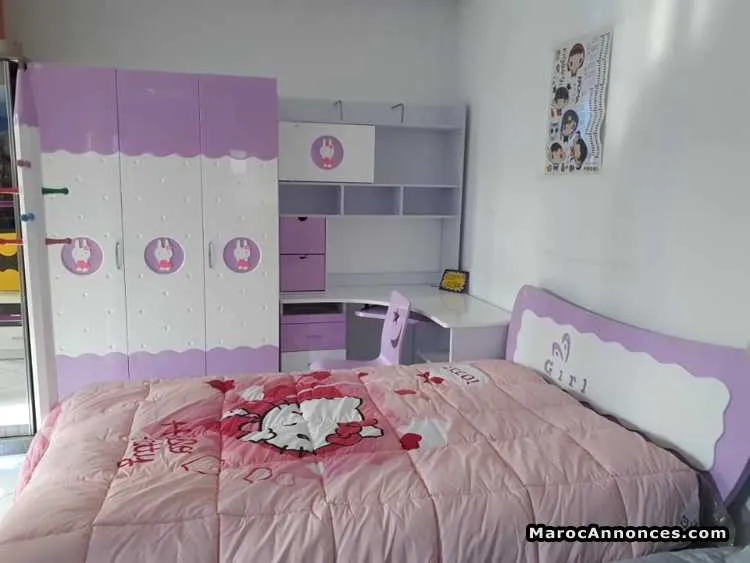 Chambre à coucher complète fille - أكادير