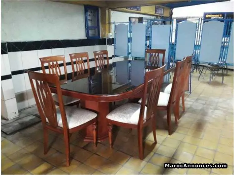 Grande salle à manger 8 personnes - الرباط (3)