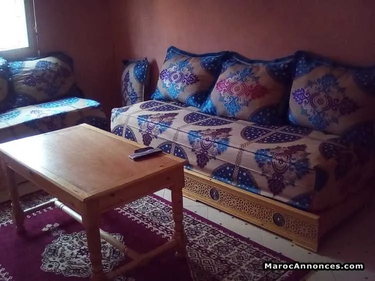 Salon marocain table et tapis - مراكش (3)