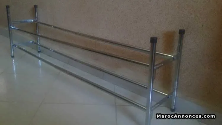 Etagère en inox pour chaussures - طنجة (2)