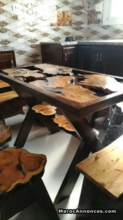 Table en bois à vendre neuve - فاس (2)