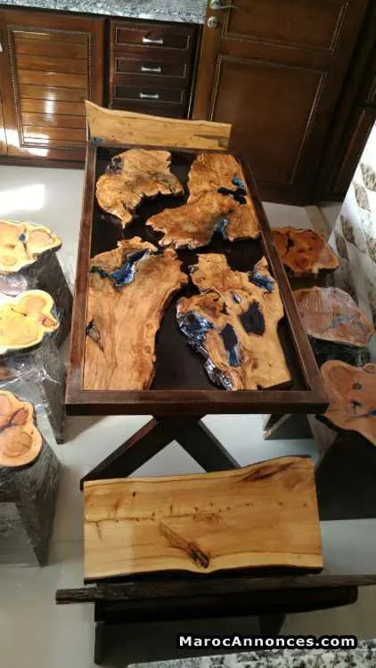 Table en bois à vendre neuve - فاس