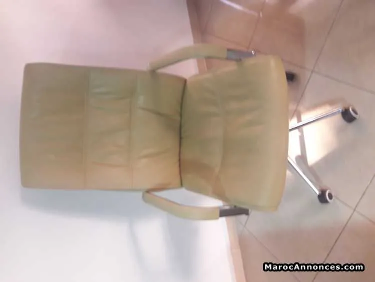 Chaises président cuir - القنيطرة