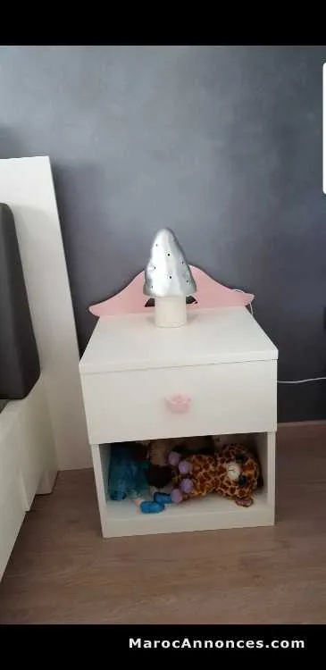 Chambre à coucher complète avec bureau - الدار البيضاء (2)
