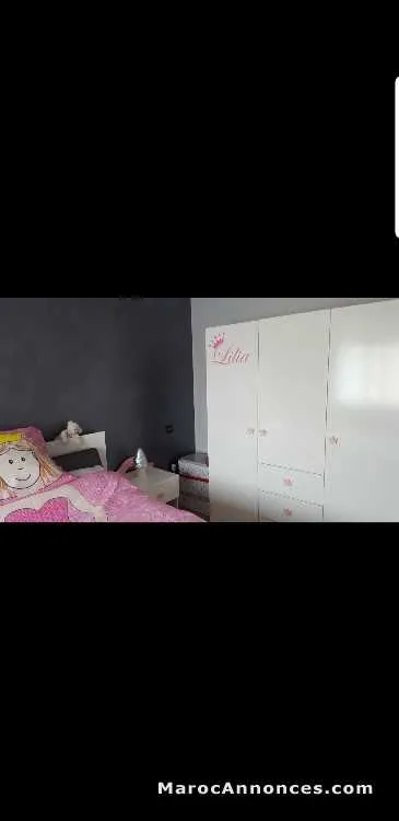 Chambre à coucher complète avec bureau - الدار البيضاء (3)