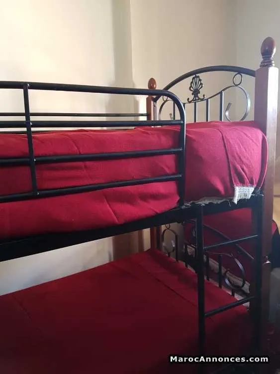 Lits superposé séparable avec matelas - مكناس (3)