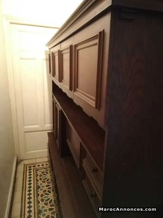 Bibliothèque meuble tv en pin massif de hollande - الدار البيضاء