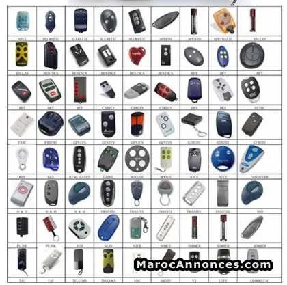 Télécommande universelle pour garage - Tout le Maroc (2)