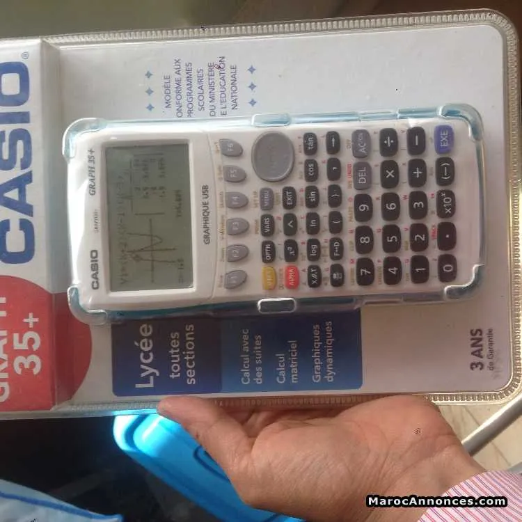 Calculatrice graphique lycée - الدار البيضاء